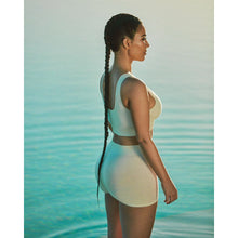 Load image into Gallery viewer, STRETCH RIB SHORT | SLATE GREEN