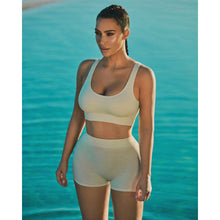 Load image into Gallery viewer, STRETCH RIB SHORT | SLATE GREEN
